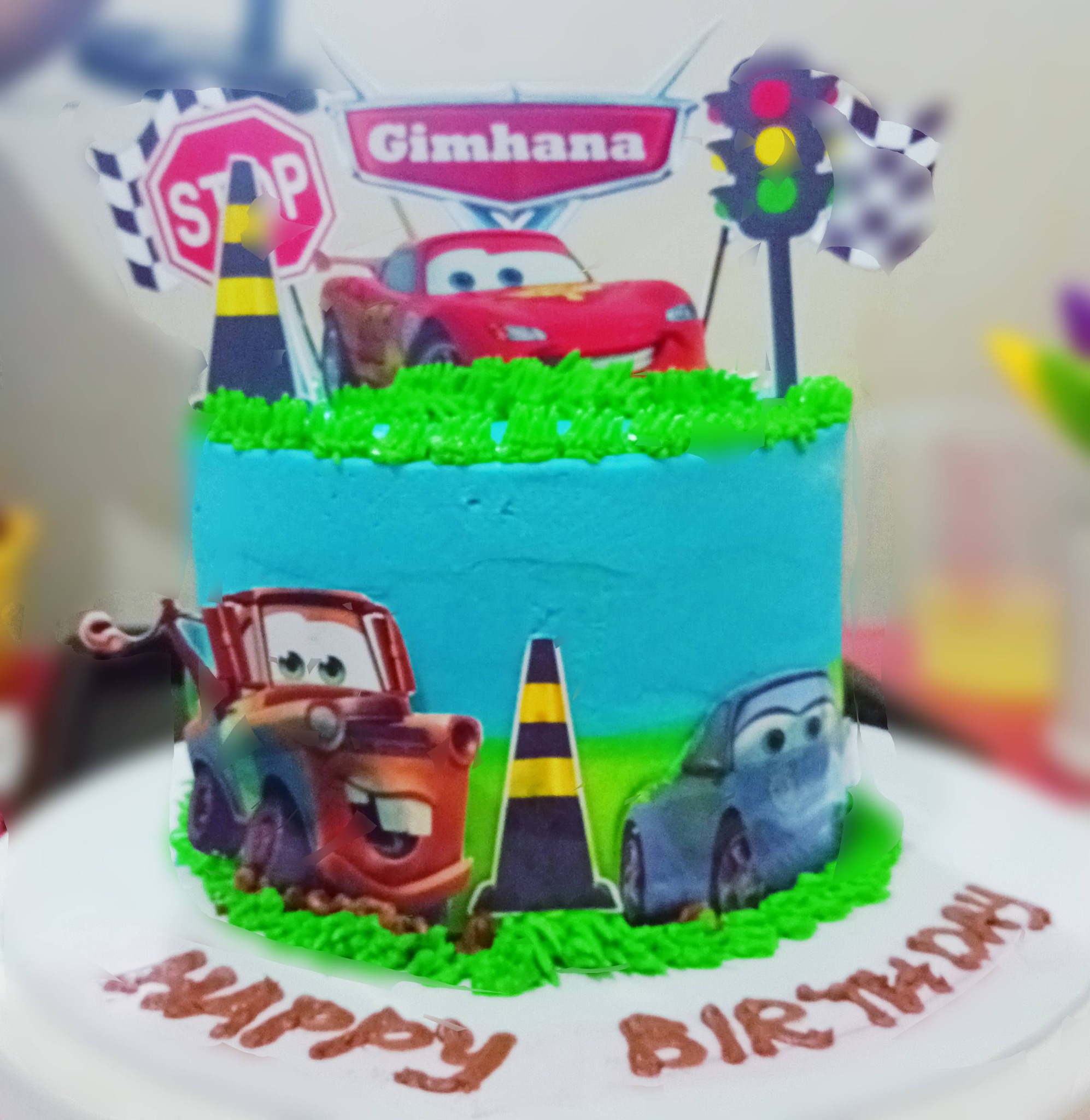 Racing Adventure Cake