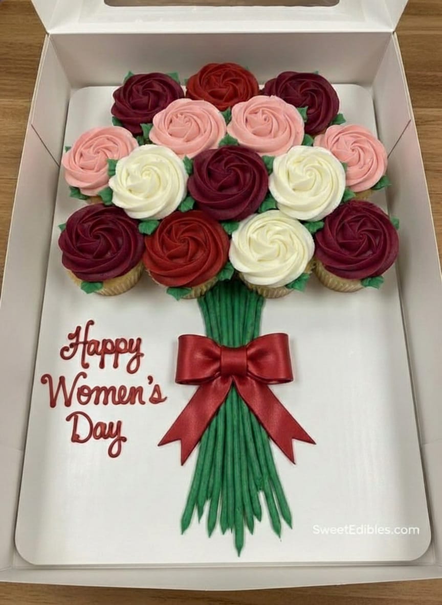 Women's Day Cupcake Bouquet